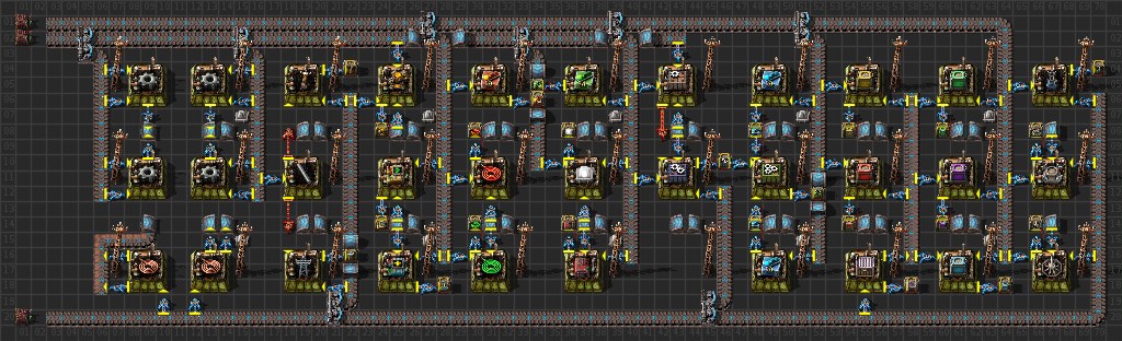 hver for sig fuzzy paritet HUB 2: Assemblers, Power Poles & Logistics #3 - Factorio Blueprint book  with all blueprints from Nilaus's Mas... - FactorioBin